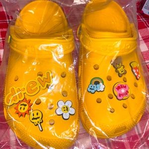 Justin Bieber Drewhouse Crocs!!